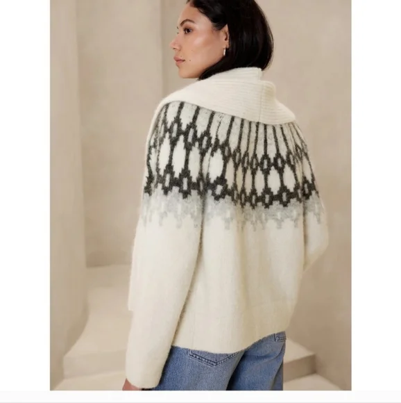 Banana Republic  fair isle sweater - Picture 6 of 9